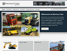 Tablet Screenshot of mortranstrade.com